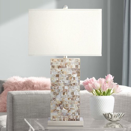 Pat Hoes fout Mother Of Pearl Lamp
