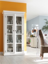 NovaSolo Double glass cabinet
