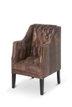 More about the 'Brent Tufted Leather Club Chair, Vintage Umber' product