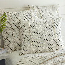 More about the 'Taylor Linens Polka Dot Black Standard Sham' product