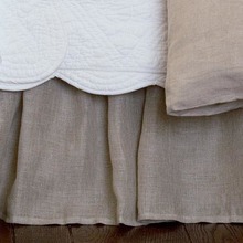 More about the 'Taylor Linens Linen Voile Natural Bedskirt' product